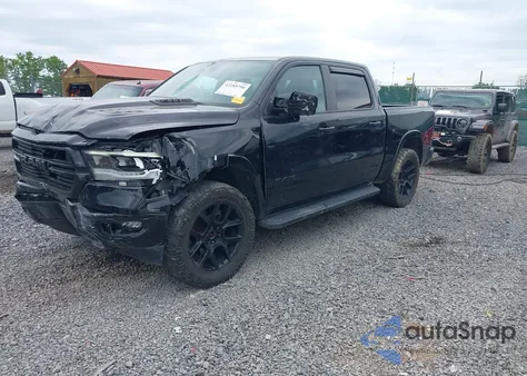 2021 Ram 1500 Laramie 4X4 5'7 Box from USA, damaged, VIN 1C6SRFJT5MN732344